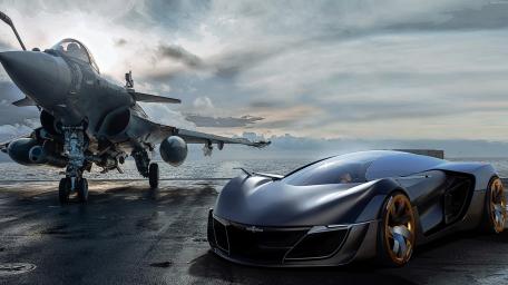 Bell & Ross Aero GT Concept Car wallpaper