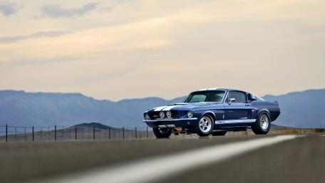 Classic Muscle Car Elegance wallpaper