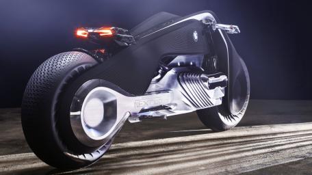 Futuristic BMW Motorcycle Design wallpaper