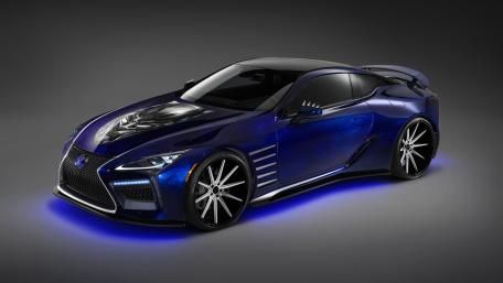 Lexus Black Panther LC 500 wallpaper