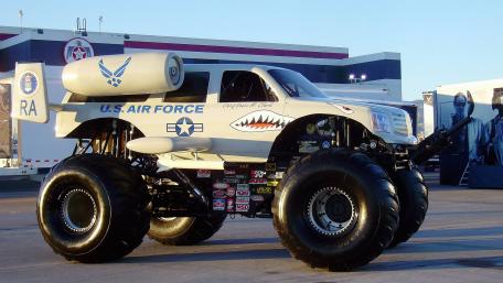 U.S. Air Force Monster Truck Show of Power wallpaper