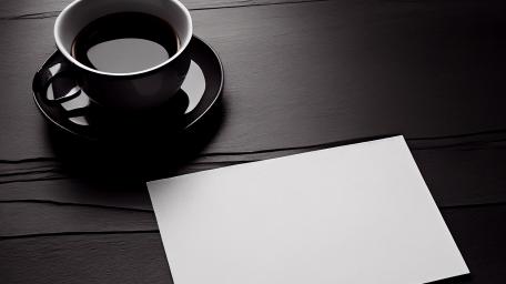 Minimalist Coffee Break Inspiration wallpaper
