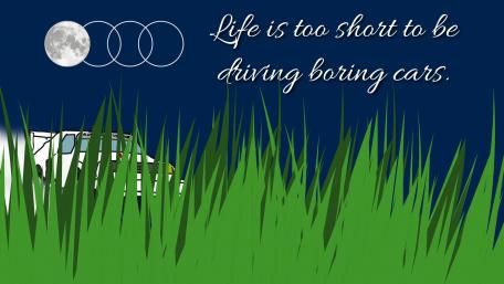 Nighttime Drive With Words of Wisdom wallpaper