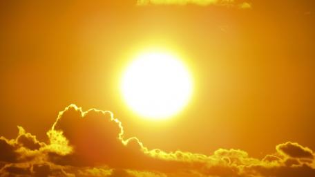 Golden Sunset Brilliance wallpaper