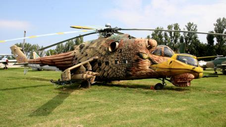 Majestic Bird-Themed Military Helicopter wallpaper