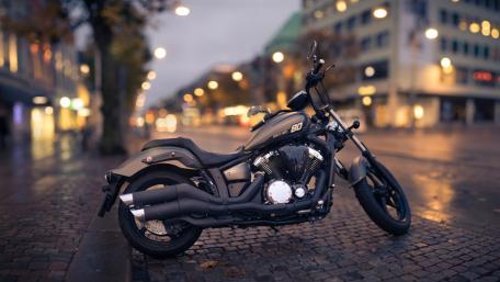 Urban Motorcycle Dreams wallpaper