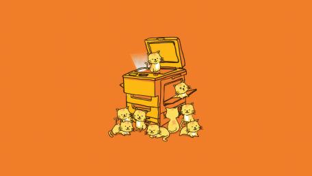 Treasure Chest of Kittens wallpaper