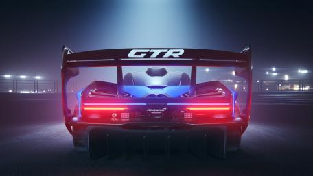 McLaren Senna GTR Under Misty Lights wallpaper