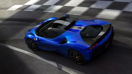 Blue Supercar Speed Demon wallpaper