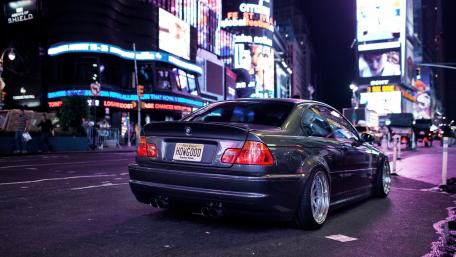 Neon Nights and City Lights wallpaper