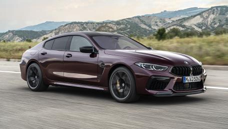 Sleek Power of the BMW M8 Gran Coupe wallpaper