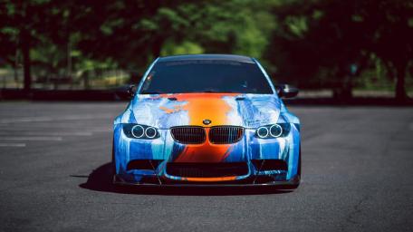 Vibrant Speed Demon on Asphalt wallpaper