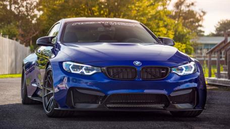 Sleek BMW Power on Display wallpaper