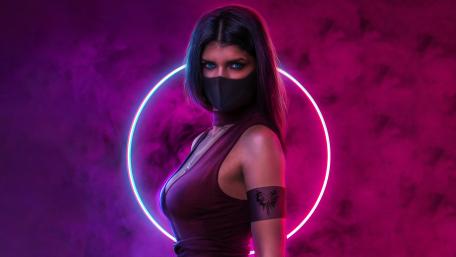 Mysterious Neon Glow wallpaper