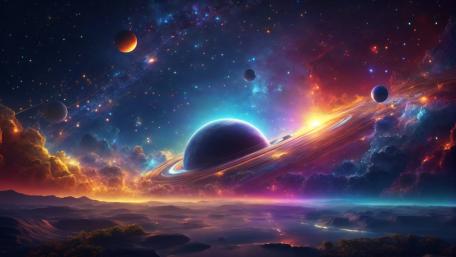 Symphony of Planetary Magnificence wallpaper