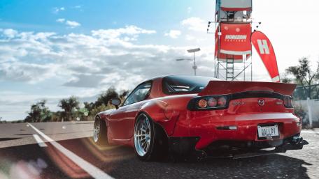 Red Speed Demon Unleashed on Asphalt wallpaper