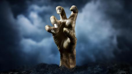 Gripping Reality Emerging from the Abyss wallpaper