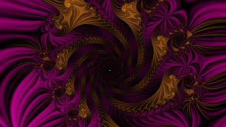 Psychedelic Spiral Elegance wallpaper