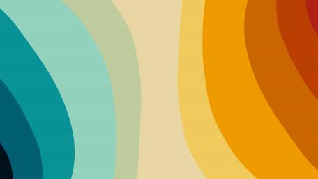 Abstract Waves of Color wallpaper
