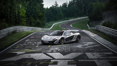 Supercar Speeding on the Nürburgring wallpaper