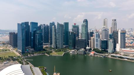 Singapore Skyline wallpaper