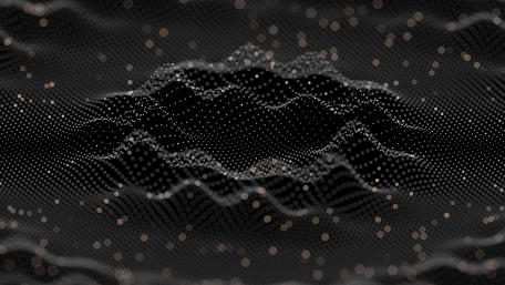 Sound Wave in Monochrome Elegance wallpaper