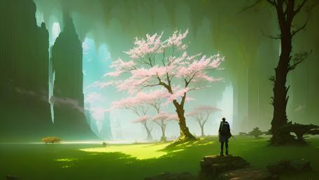 Enchanted Forest Sanctuary wallpaper