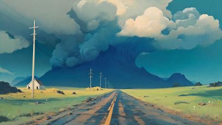 Journey to the Approaching Storm wallpaper