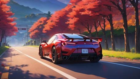 Japanese Sunset wallpaper