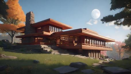 Tranquil Retreat Among Nature's Splendor wallpaper