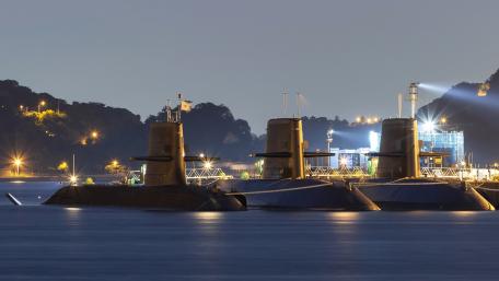 Stealthy Sentinels of the Sea wallpaper