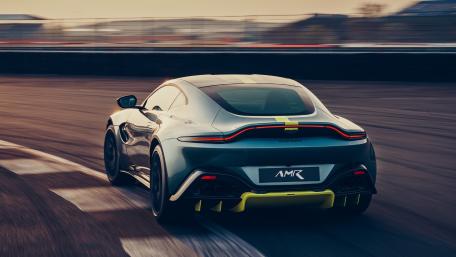 Aston Martin Vantage AMR in Dynamic Motion wallpaper