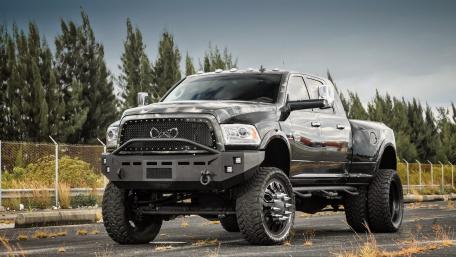 Mighty Dodge Ram Pickup Dominance wallpaper