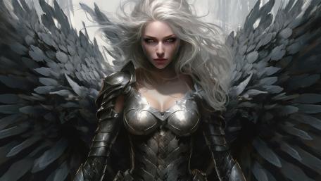 Gothic Warrior Angel wallpaper
