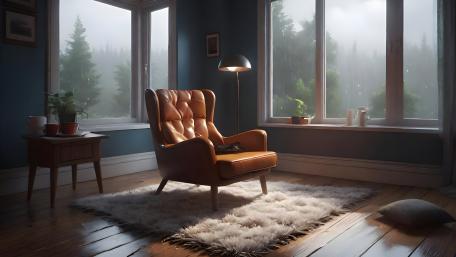Serenity by the Window wallpaper