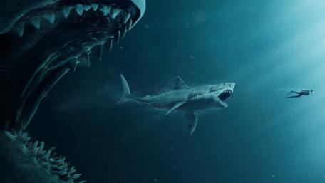 Behemoth of the Abyss Looms Below wallpaper