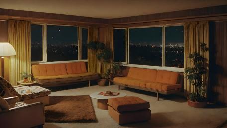 70s Retro Lounge Ambiance wallpaper