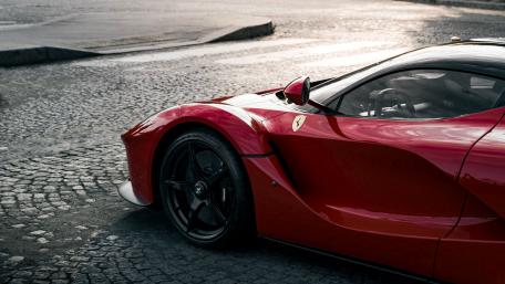 Sleek LaFerrari Bathed wallpaper