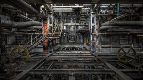 Industrial Might and Steel Complexity wallpaper