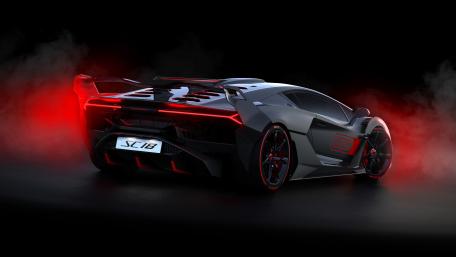 Lamborghini SC18 Alston in Fiery Ambiance wallpaper