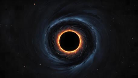 Journey Through the Cosmic Abyss wallpaper
