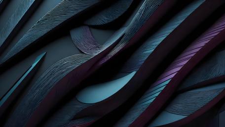 Ethereal Waves of Progress wallpaper