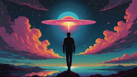 Encounter at Dusk wallpaper