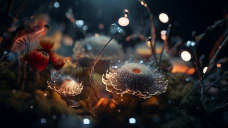 Enchanted Forest Illumination wallpaper