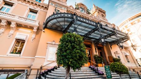 Monaco's Opulent Casino de Monte-Carlo wallpaper