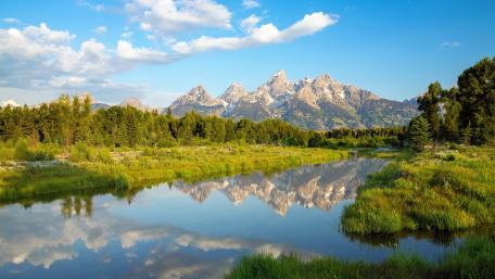 Grand Teton National Park Serene Beauty wallpaper