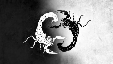 Scorpio Duel of Light and Shadow wallpaper