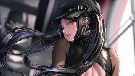 Mysterious Anime Beauty wallpaper