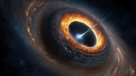 Cosmic Maelstrom Engulfing the Universe wallpaper