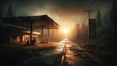 end of the road wallpaper